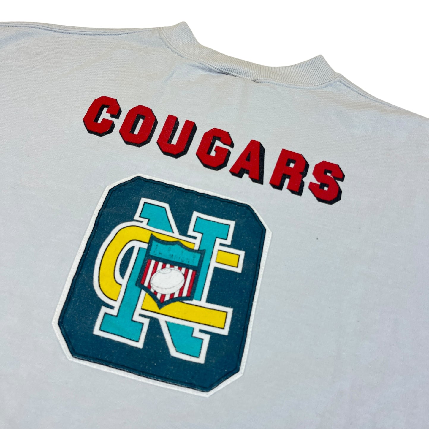 02036 Adidas „NY Cougars“ 90s Sweater