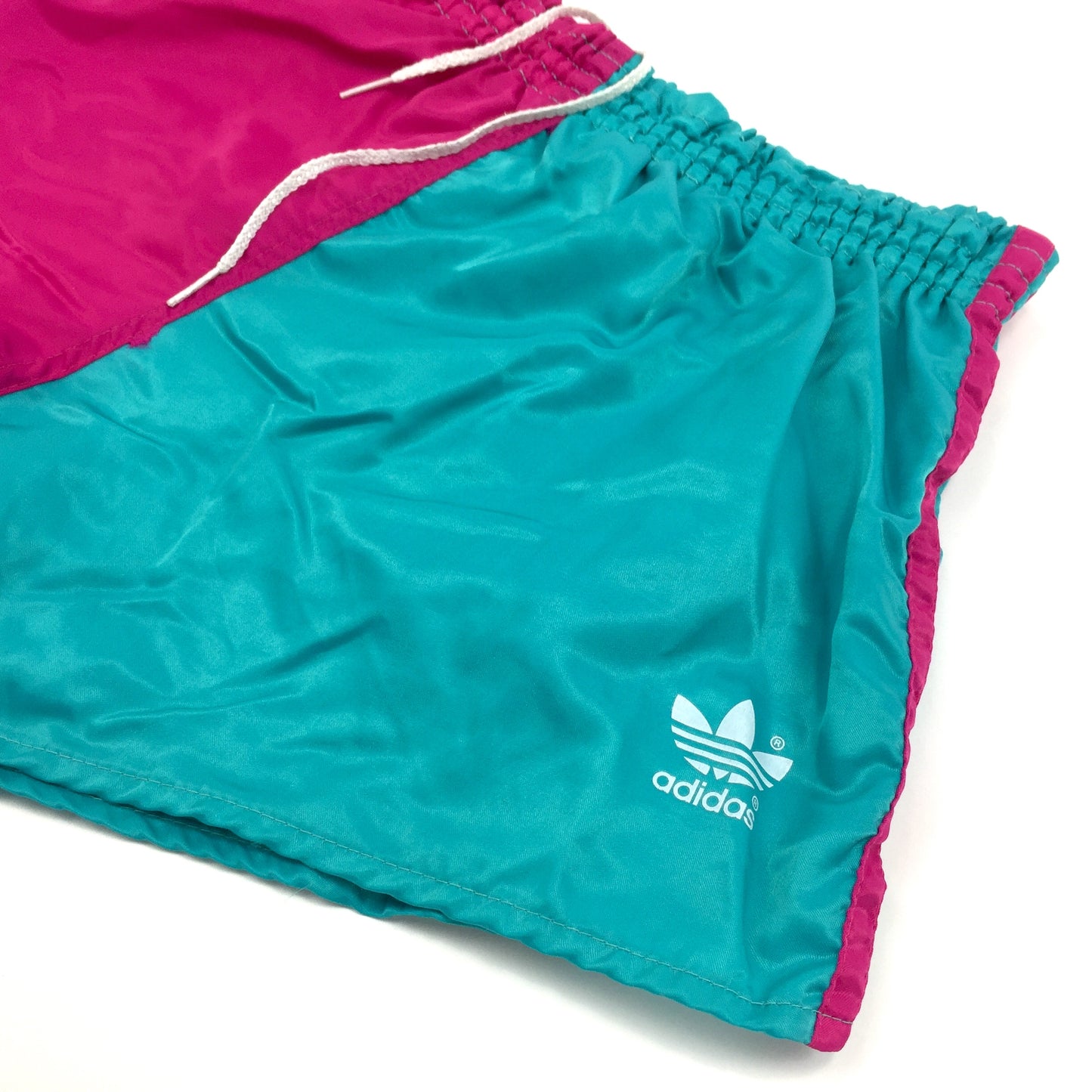 0462 Adidas Vintage 80s 2Tone Track Shorts