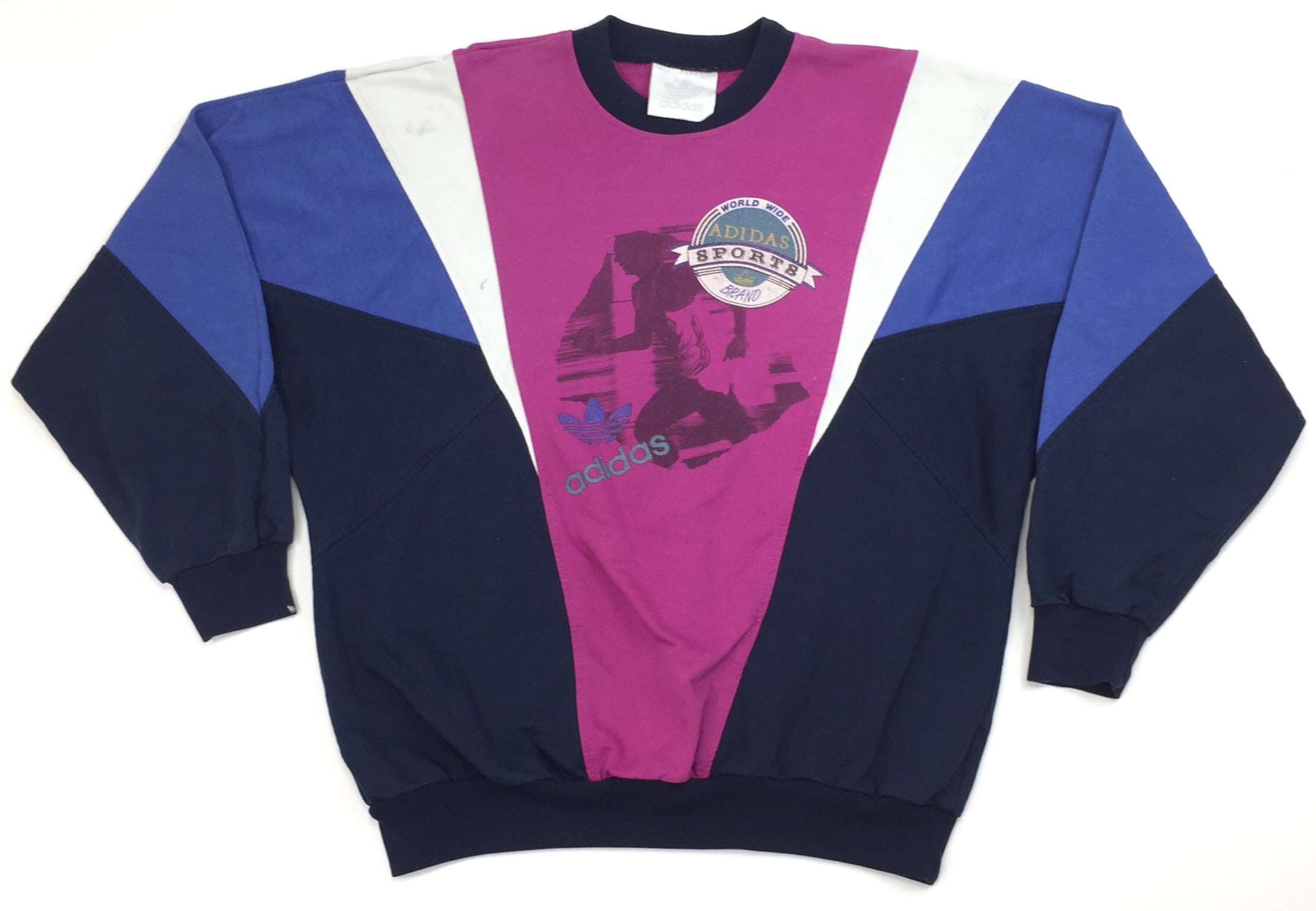 heilige vergeten Primitief 0326 Adidas Vintage World Wide Sports 90s Sweater – PAUL'S FANSHOP