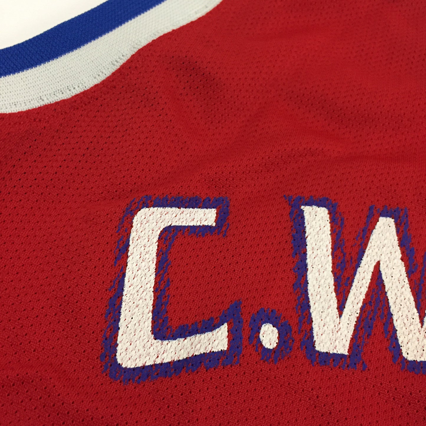 0153 Champion Washington Bullets Webber Vintage Jersey