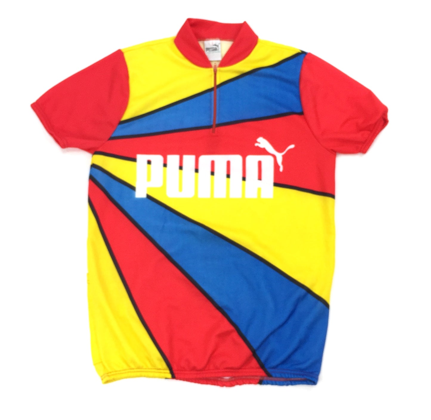 0571 Puma Vintage 80s Cycling Jersey