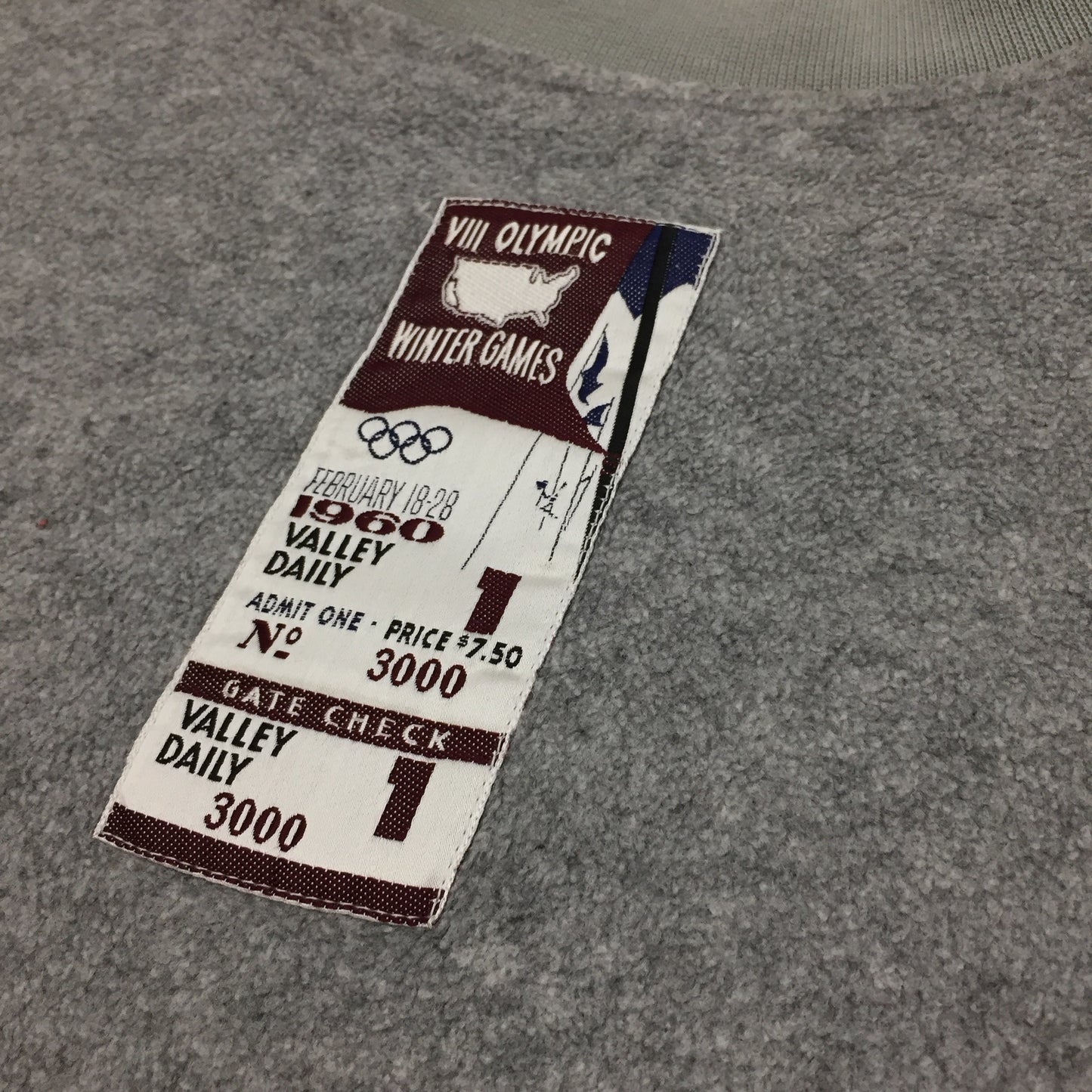 Adidas Vintage Olympic Winter Games 1960 Fleece Sweater