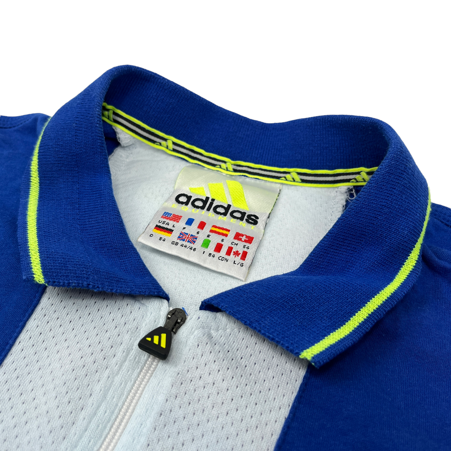 0841 Adidas Vintage Equipment Poloshirt