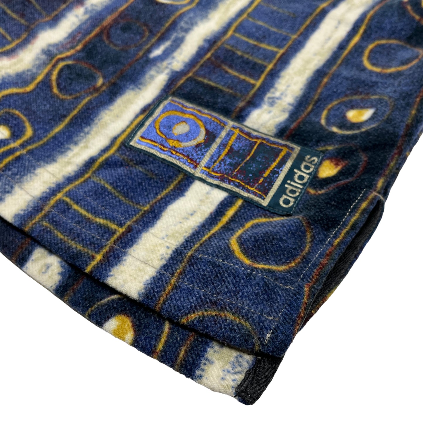 01140 Adidas Vintage 90s „X-Large Tribe“ Fleece Shirt