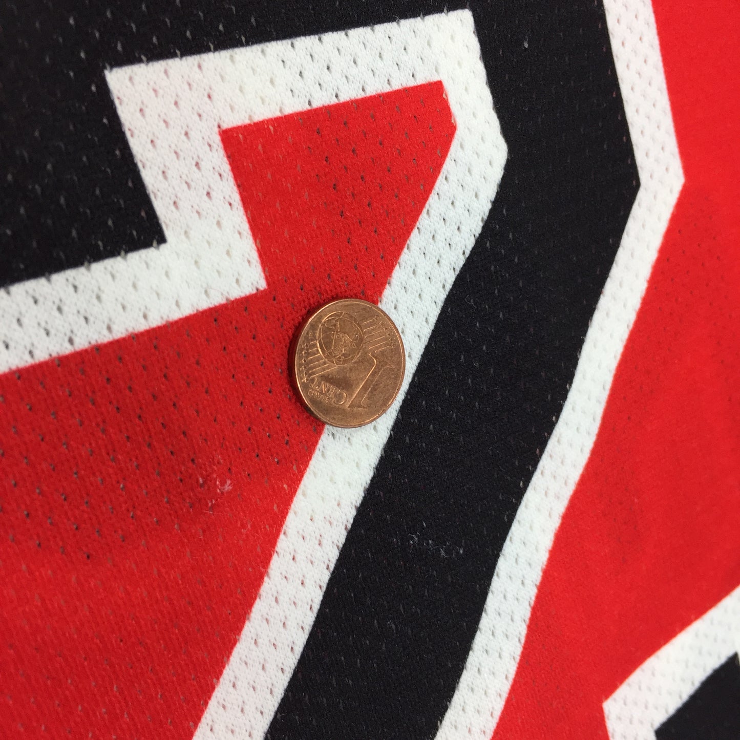 0445 Champion Vintage Chicago Bulls Jordan Jersey