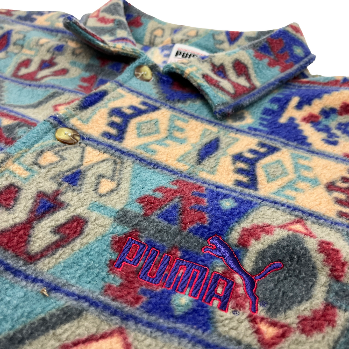 01141 Puma Vintage 90s Fleece Shirt