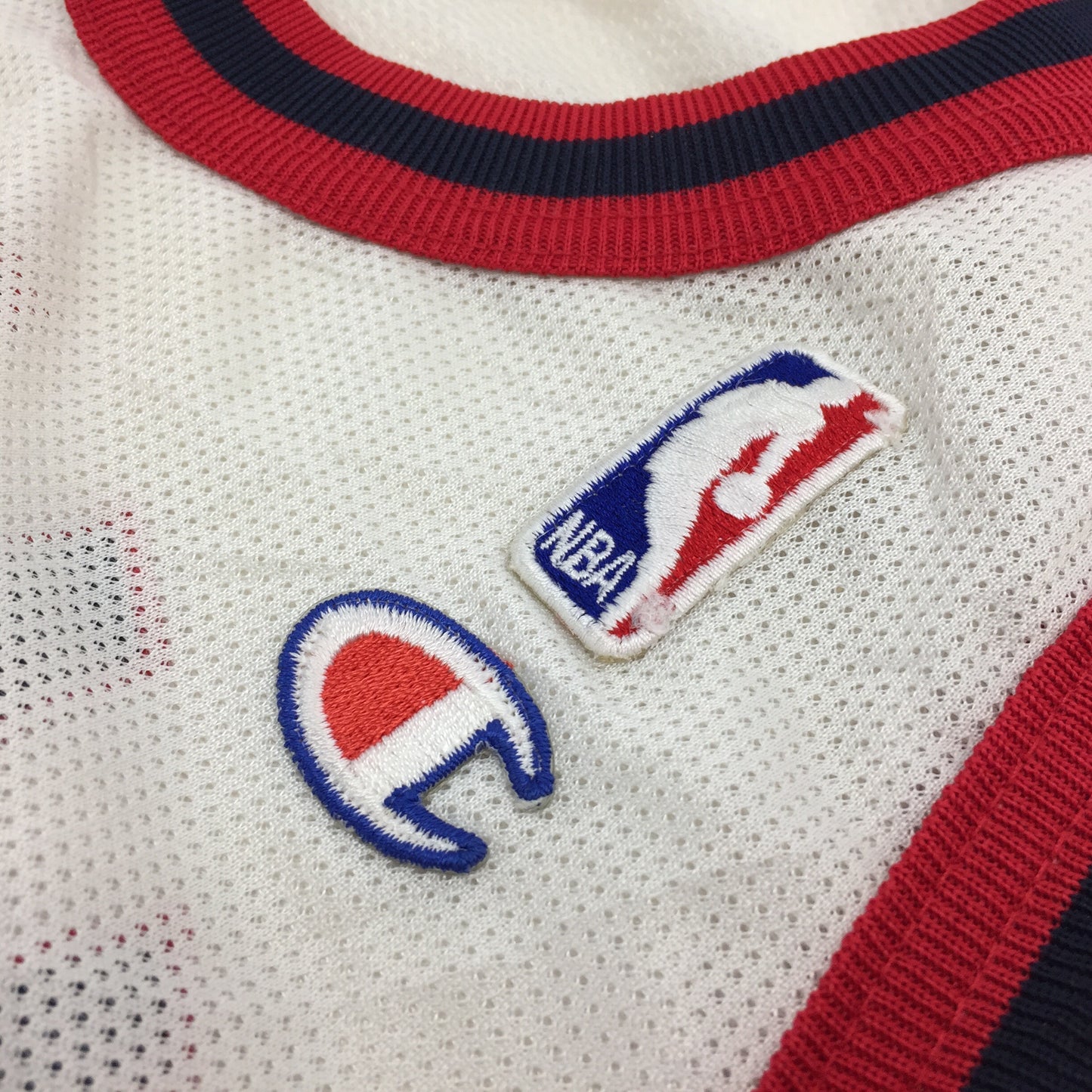 0408 Champion Vintage Houston Rockets Olajuwon Jersey