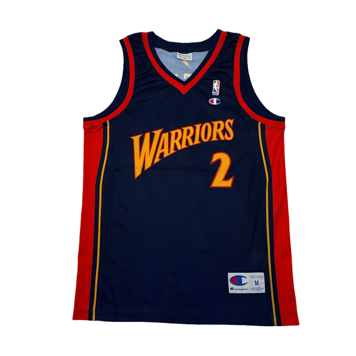 0990 Champion Vintage Golden State Warriors “Mickaël Piétrus” Jersey
