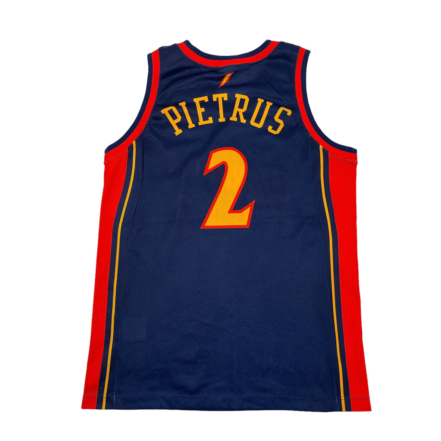 0990 Champion Vintage Golden State Warriors “Mickaël Piétrus” Jersey