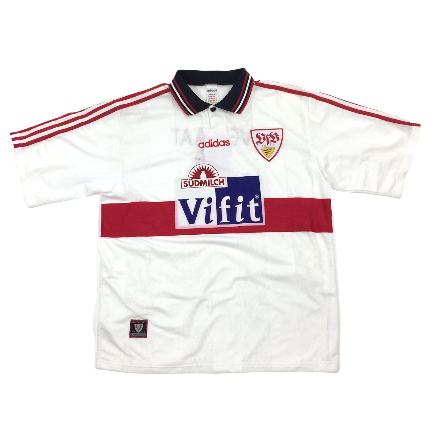 0361 Adidas Vintage VFB Stuttgart 90‘s Home Jersey Verlaat