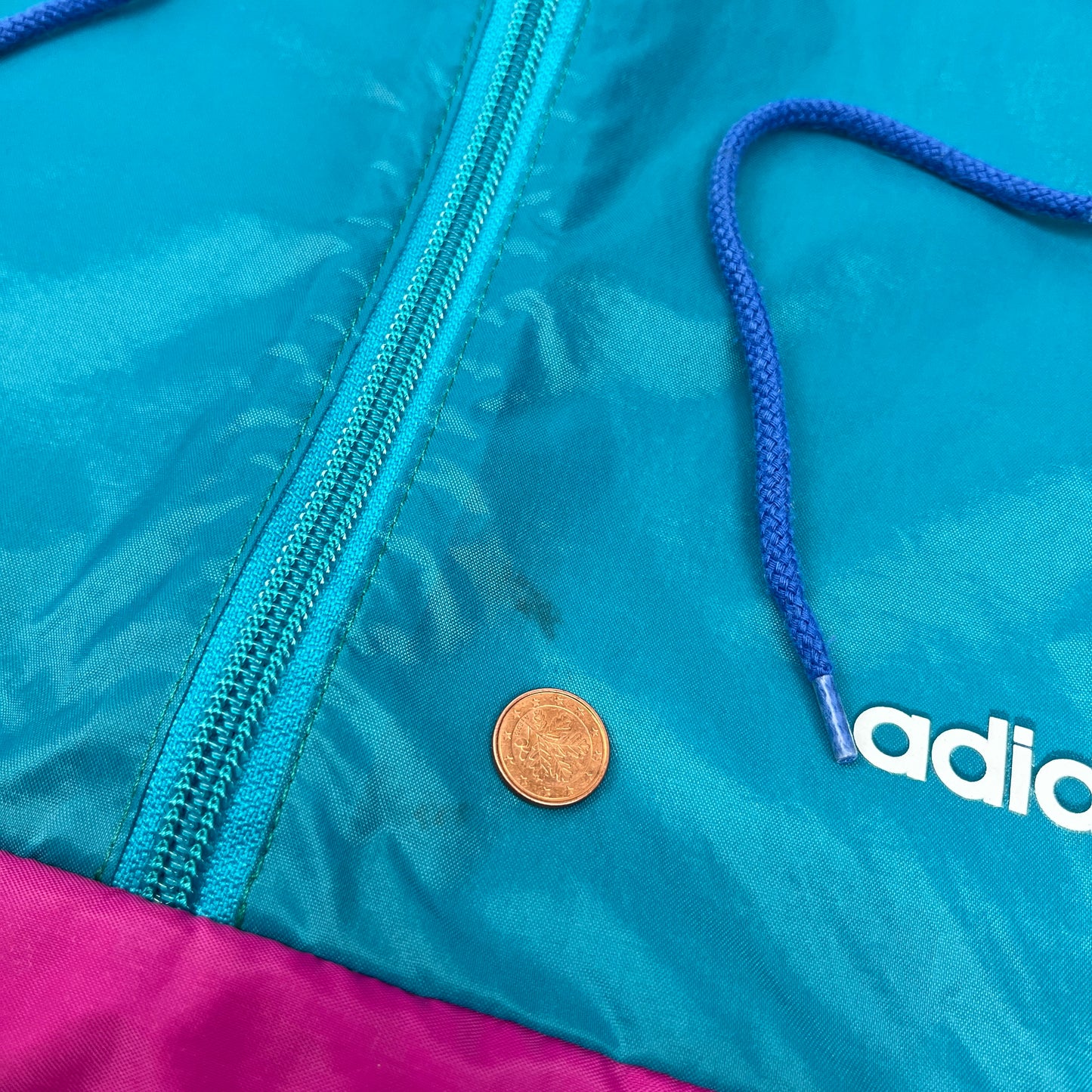 01408 Adidas Vintage Raincoat