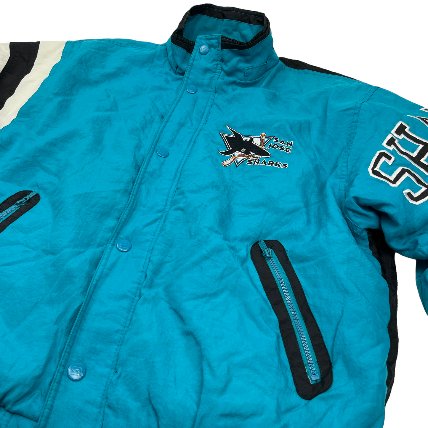 01047 Starter Vintage San José Sharks Hockey Jersey
