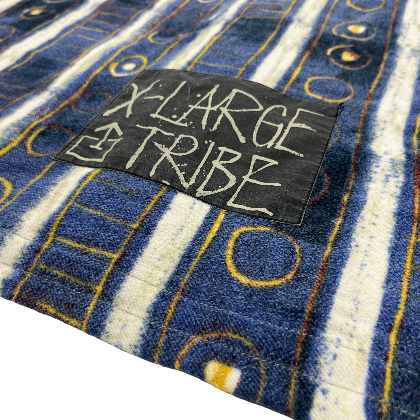 01140 Adidas Vintage 90s „X-Large Tribe“ Fleece Shirt