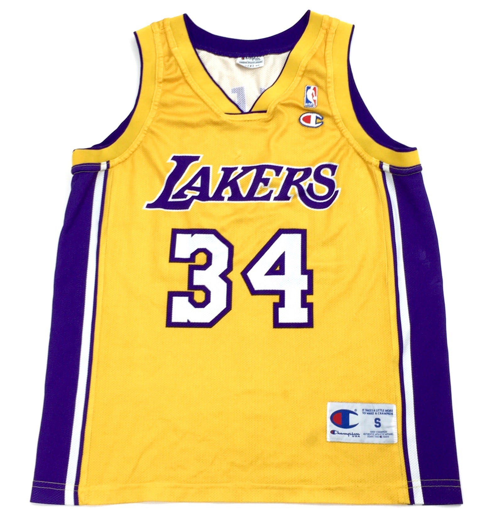 0264 Champion Vintage LA Lakers O'Neal Jersey – PAUL'S FANSHOP