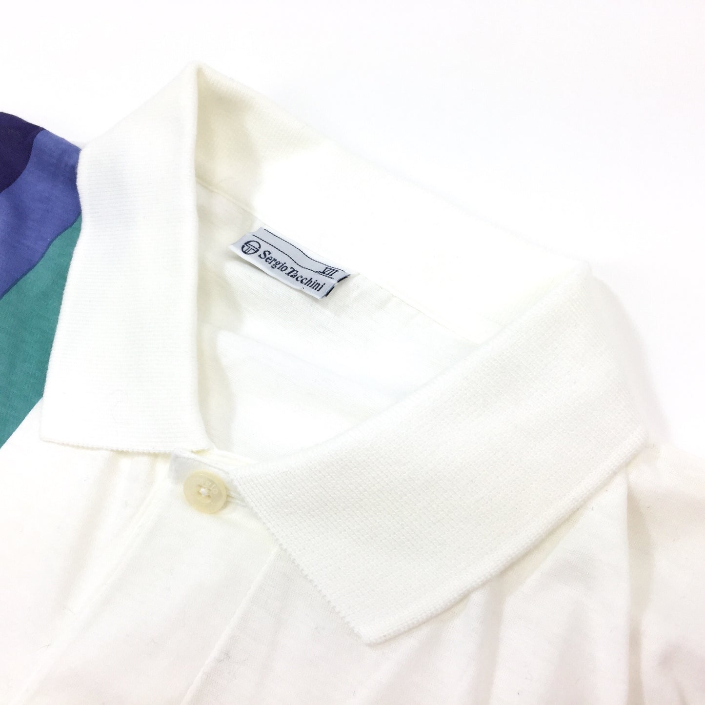 0392 Sergio Tacchini Vintage Tennis Poloshirt