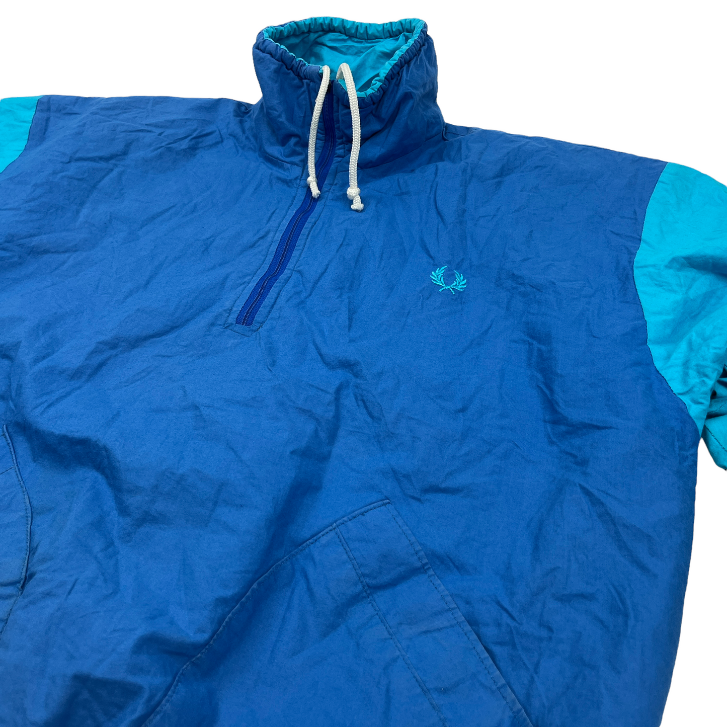 01067 Fred Perry Vintage 80s 1/4 Zip Tracktop