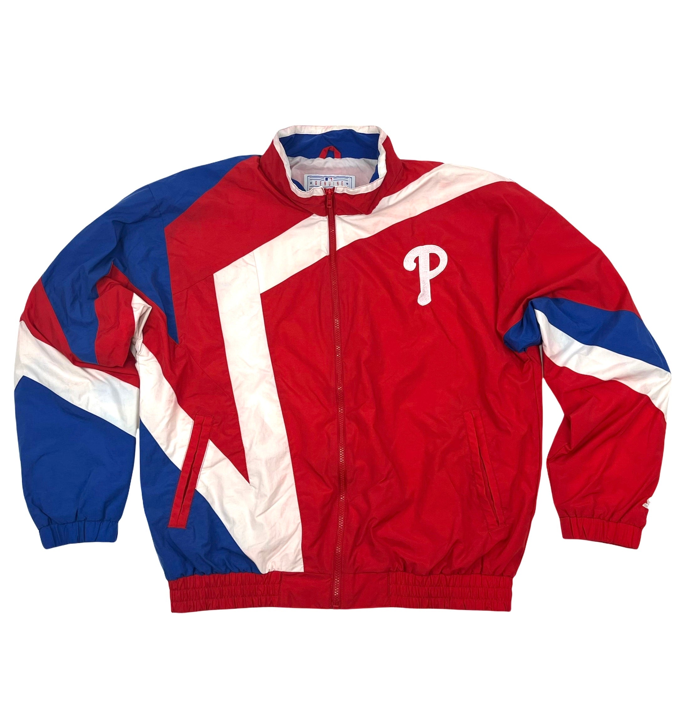 Philadelphia Phillies Vintage 90s Starter Jacket Red Blue 