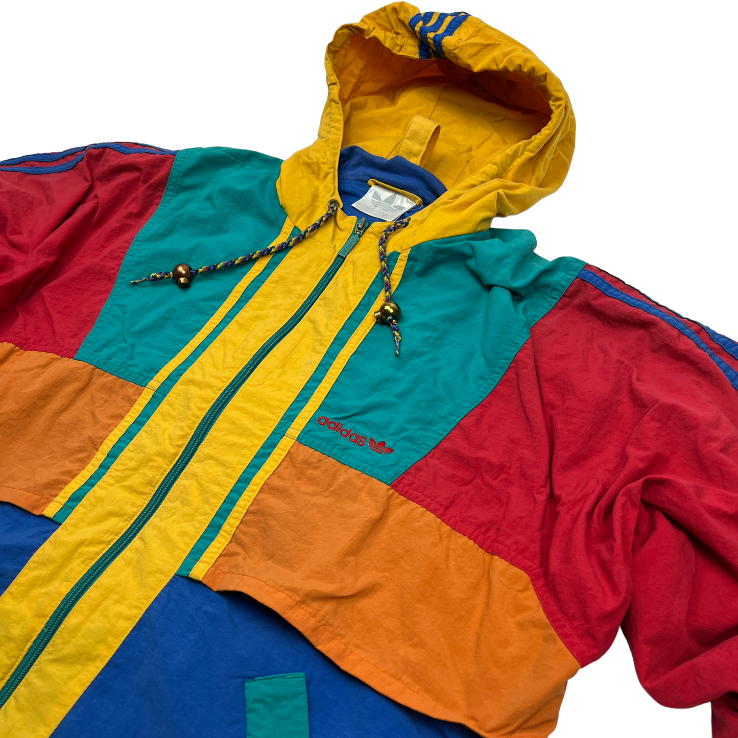 01262 Adidas Vintage 80s Windbreaker