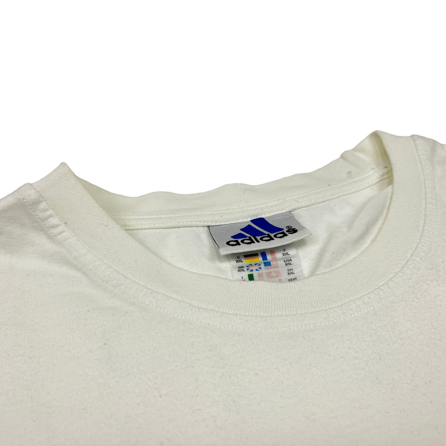 0933 Adidas Vintage 90s Logo Tshirt