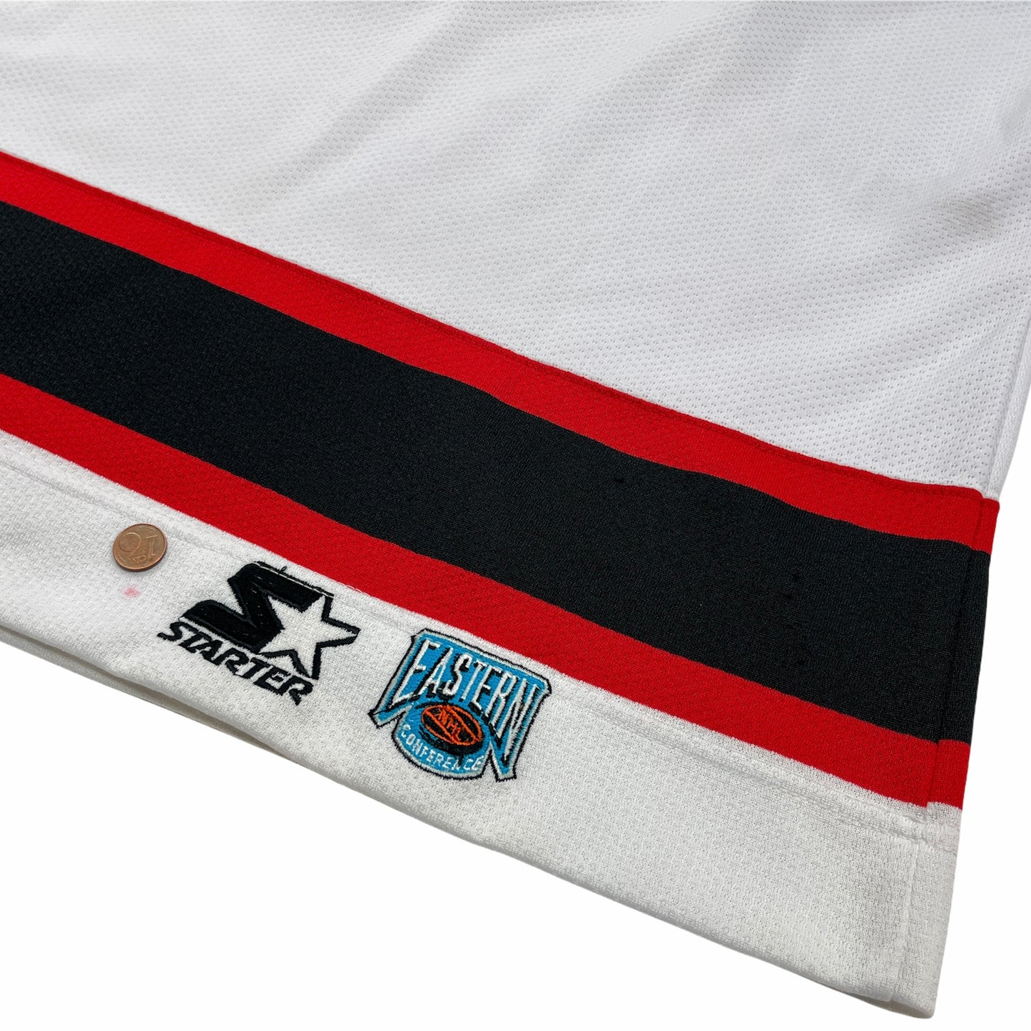 0687 Starter Vintage New Jersey Devils Hockey Jersey