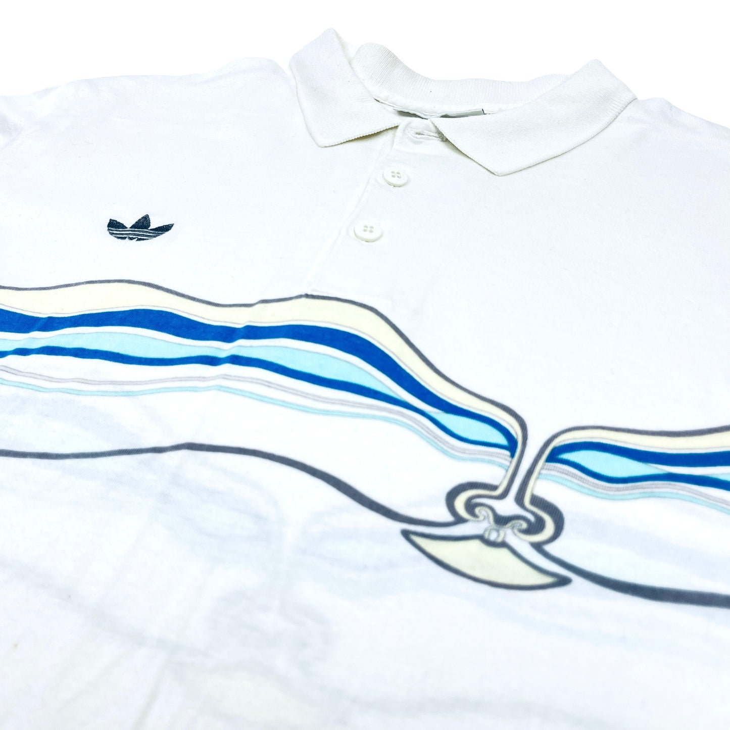 0892 Adidas Vintage 80s Ivan Lendl Tennis Poloshirt