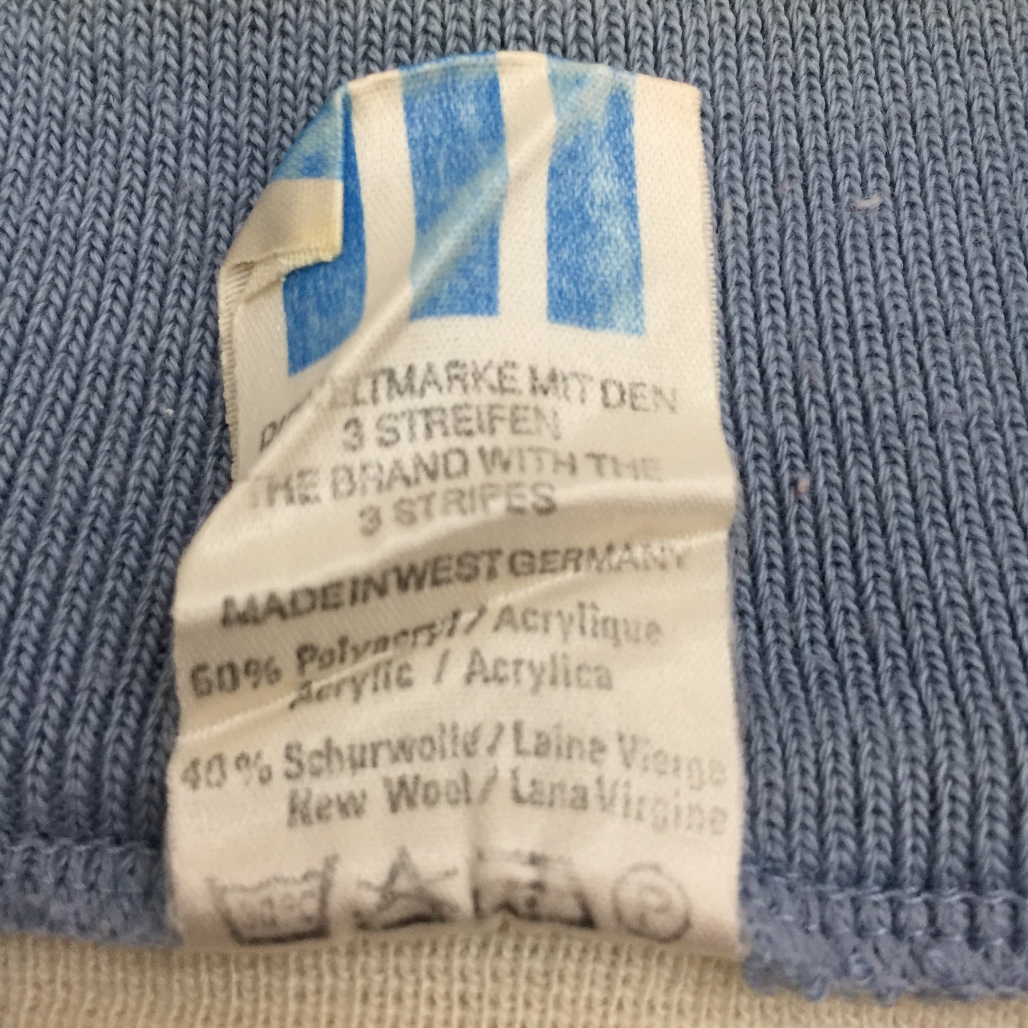 0243 Adidas Vintage 1/4 Zip Pullover