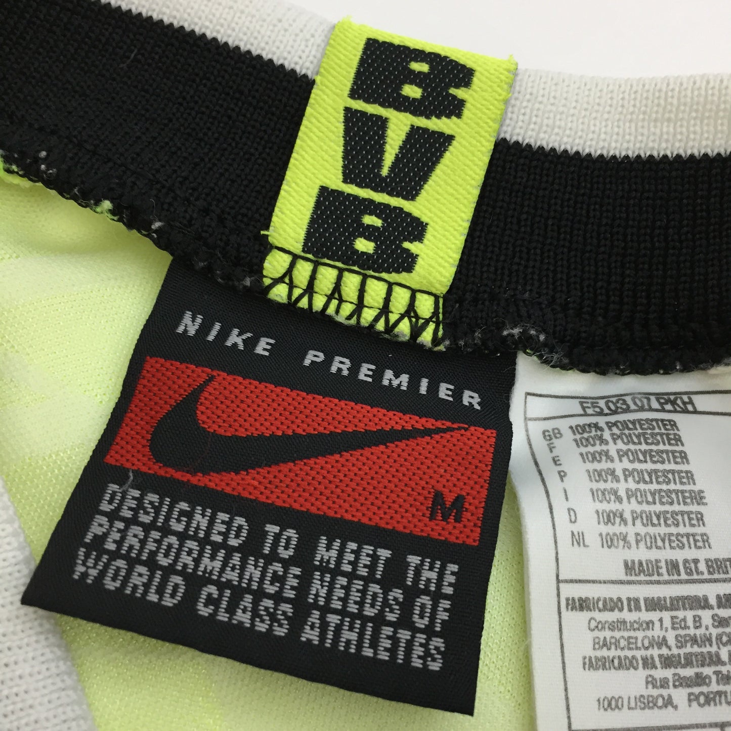 0103 Nike Vintage Dortmund Home 95/96 Trikot