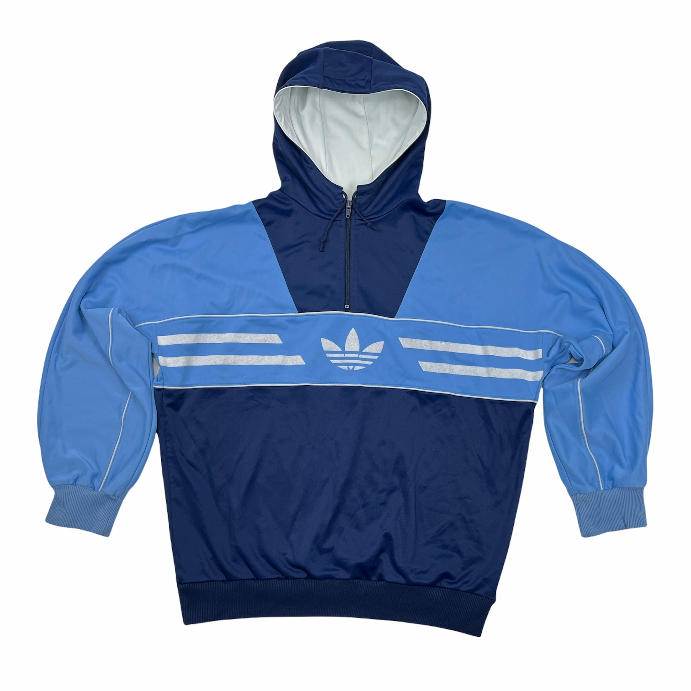 0697 Adidas Vintage 80s Logo 1/4 Hoodie – PAUL'S FANSHOP