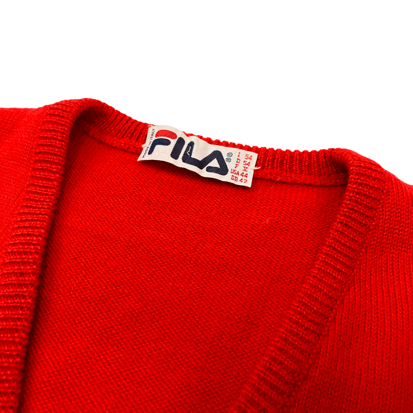 01078 Fila 80s Vintage Tennis Pullunder Vest