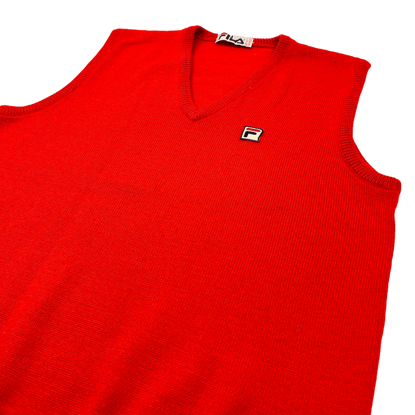 01078 Fila 80s Vintage Tennis Pullunder Vest