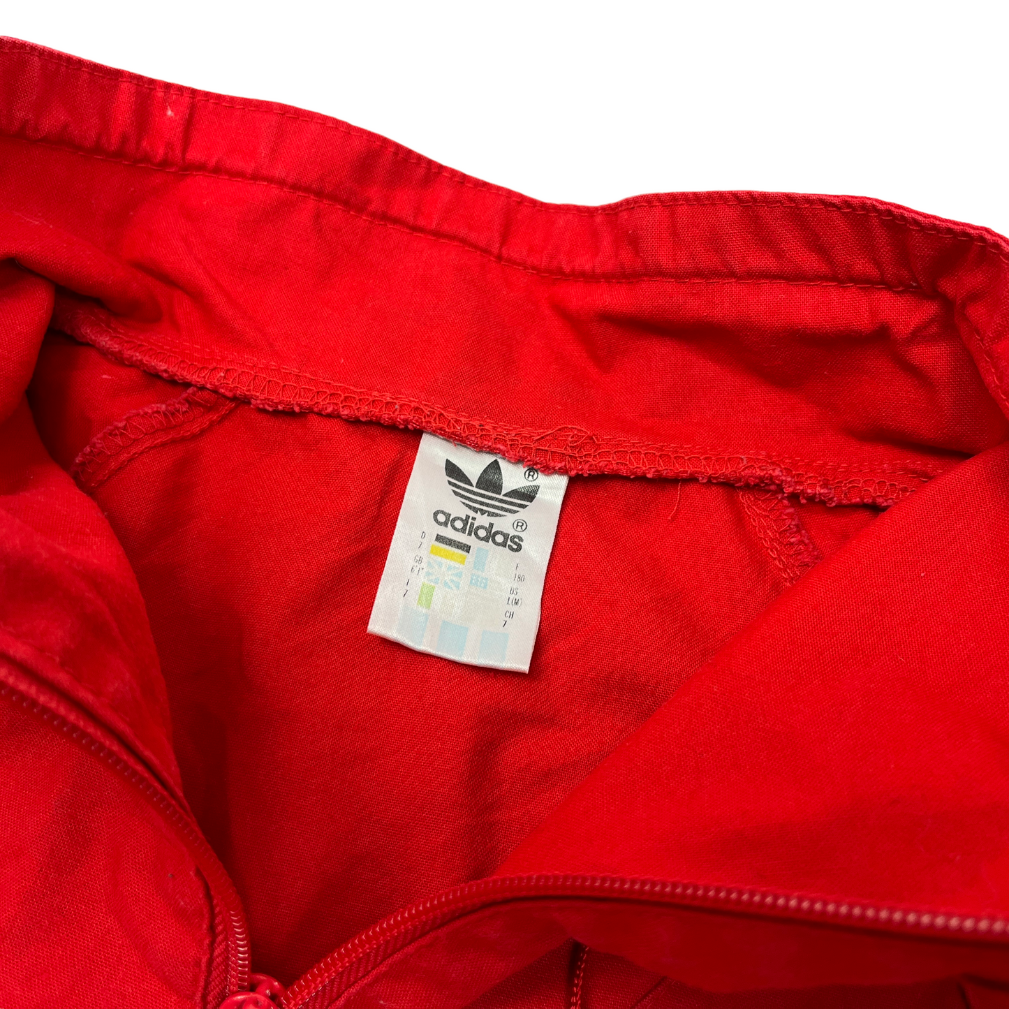 01289 Adidas Vintage 80s 1/4 Zip Windbreaker