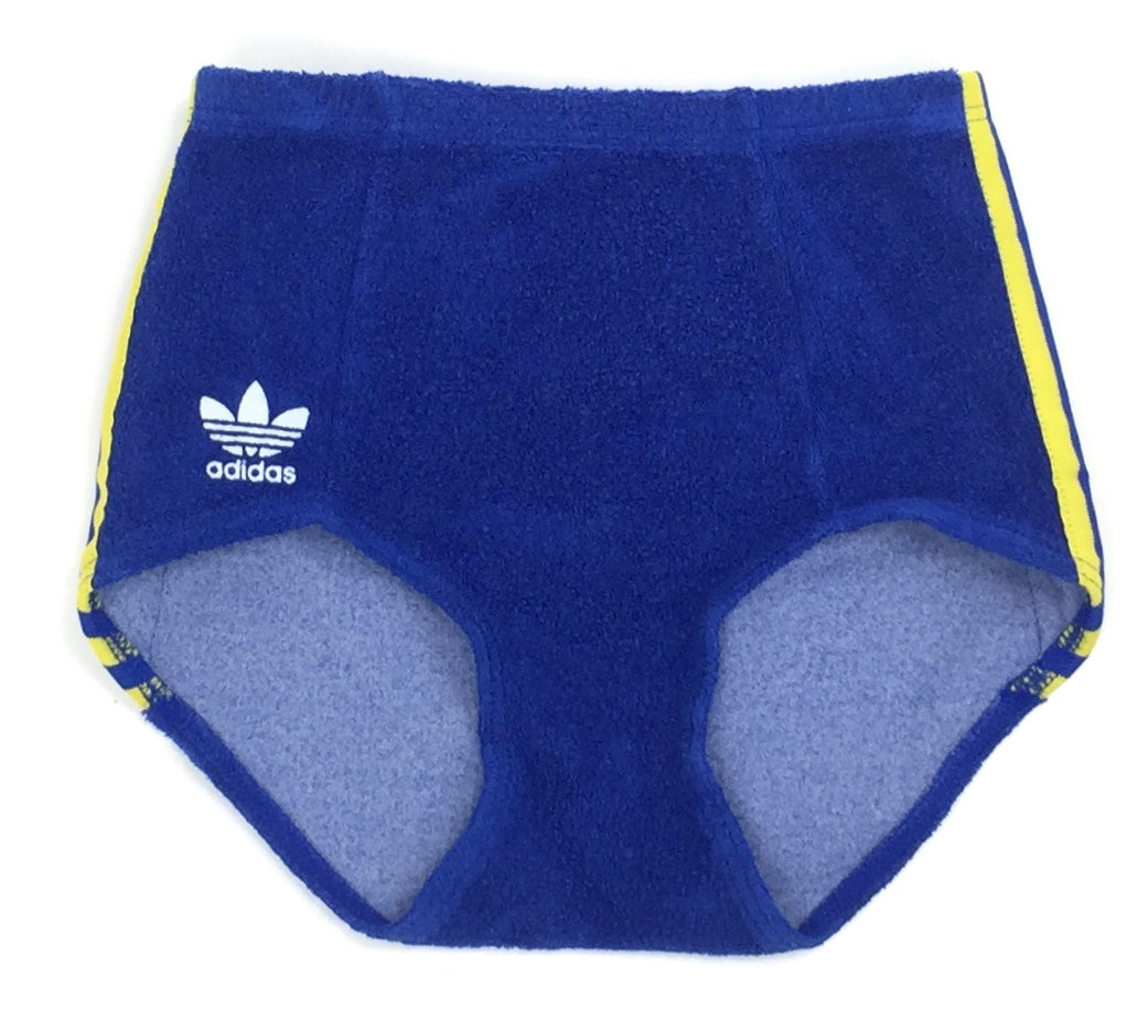 0464 Adidas Vintage 80s Terry Cloth Gym Shorts
