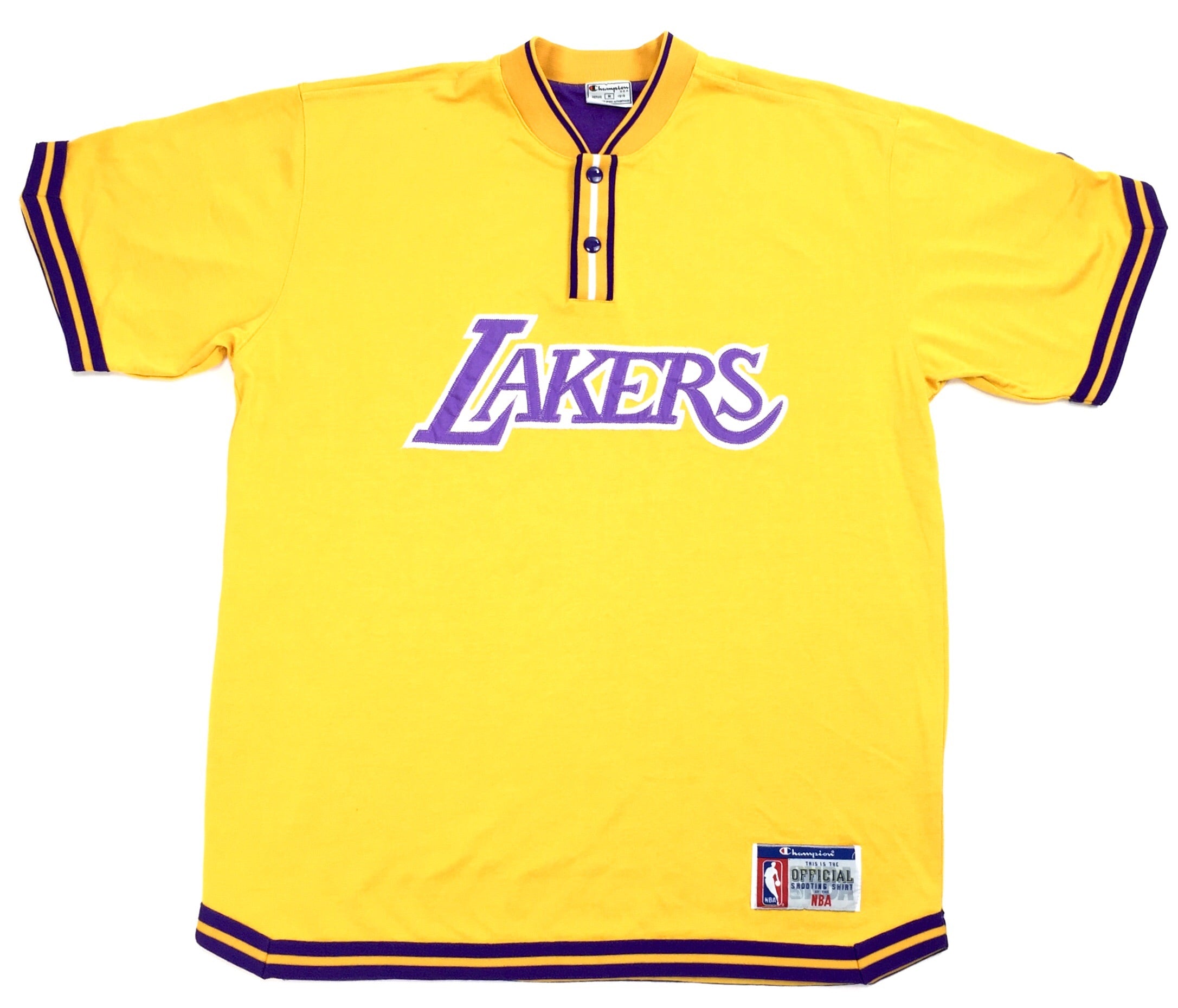 0262 Champion Vintage LA Lakers Shooting Shirt – PAUL'S FANSHOP