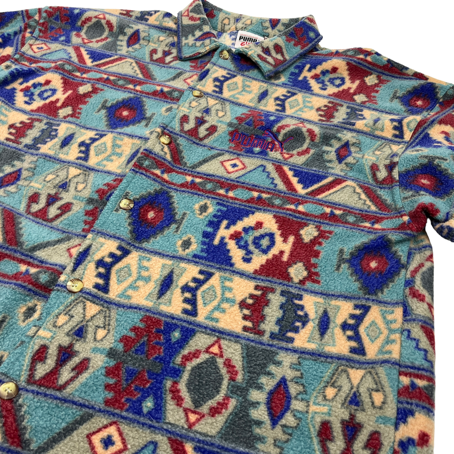 01141 Puma Vintage 90s Fleece Shirt