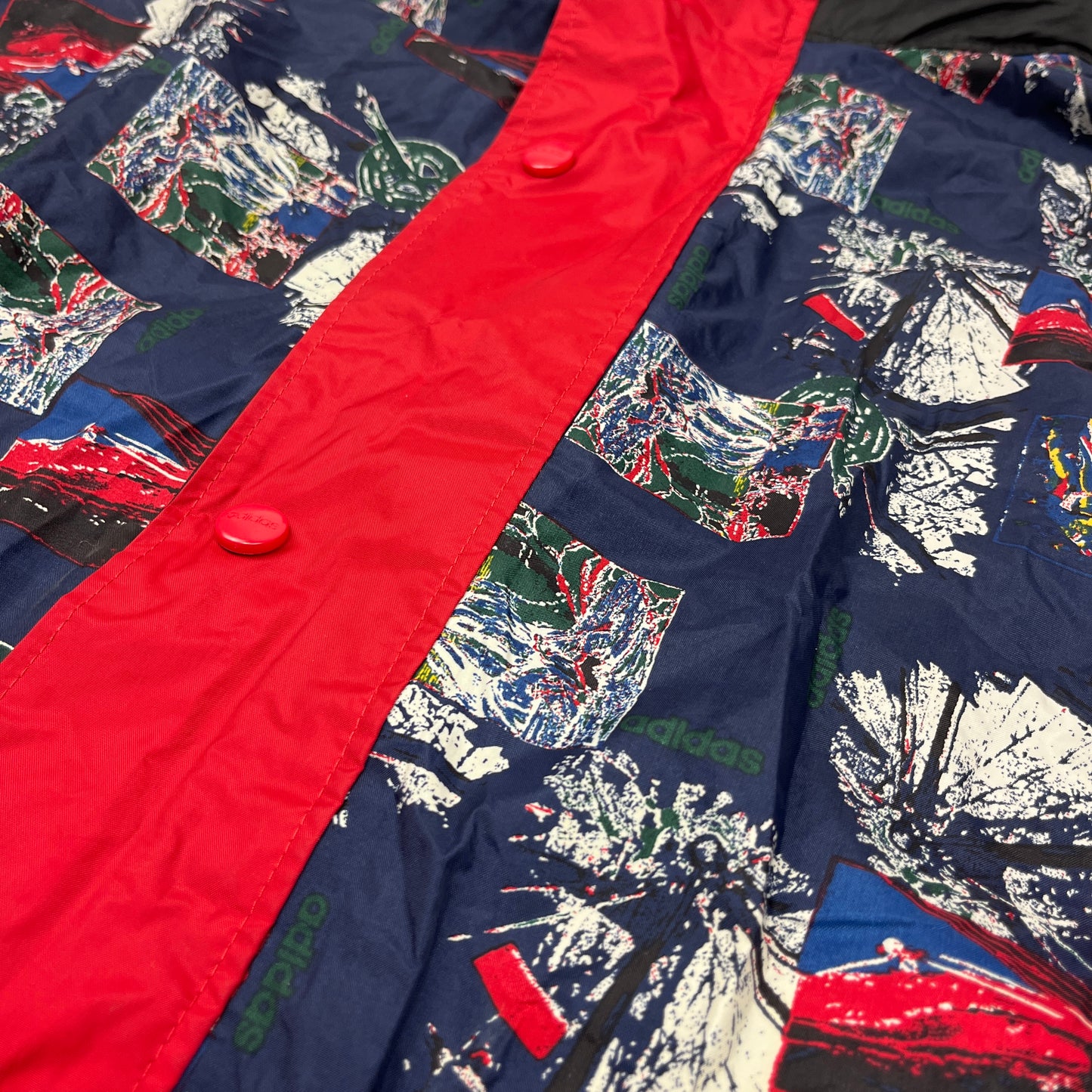 01239 Adidas Vintage Raincoat