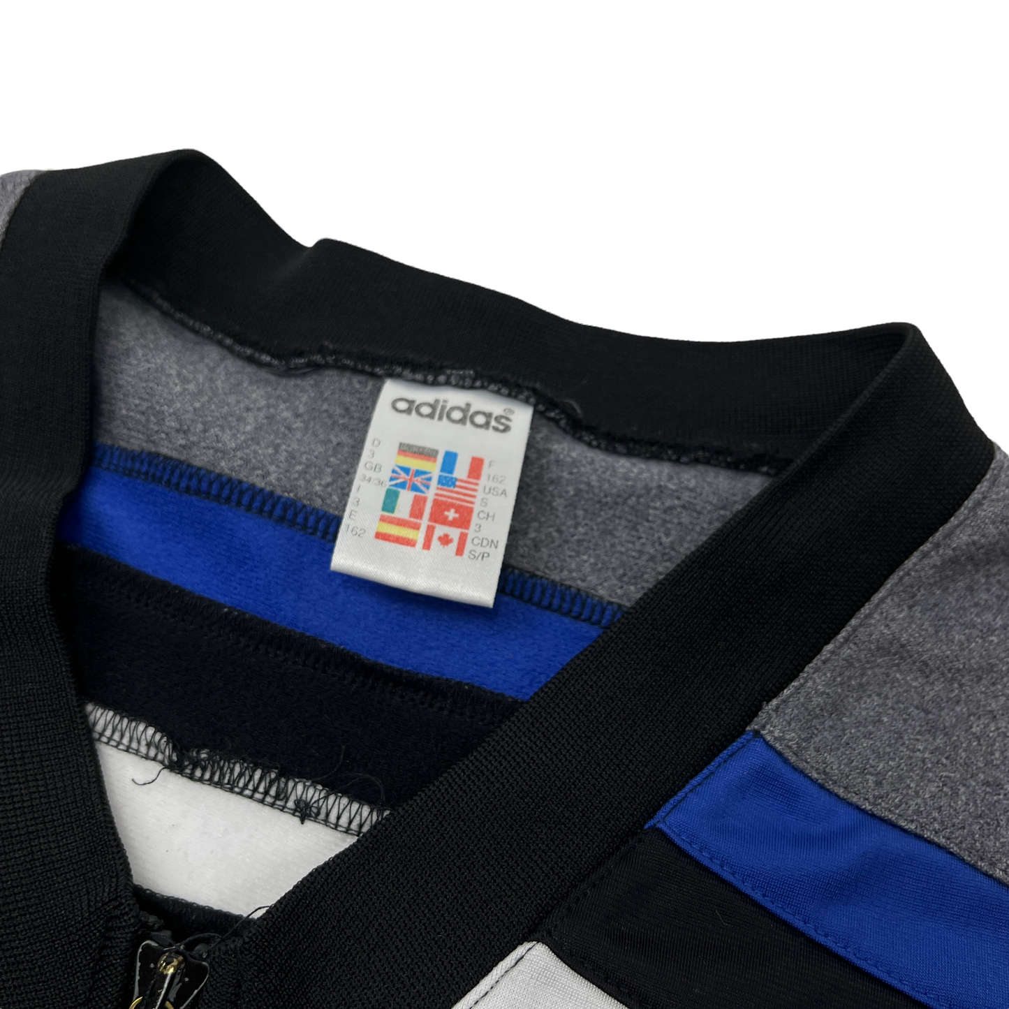 01030 Adidas 90s Basketball warmup Jersey Jacket