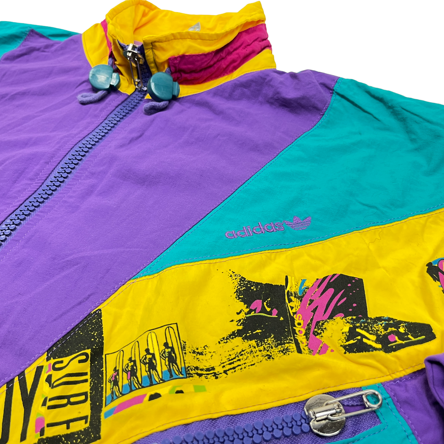 01178 Adidas 80s Surf Windbreaker