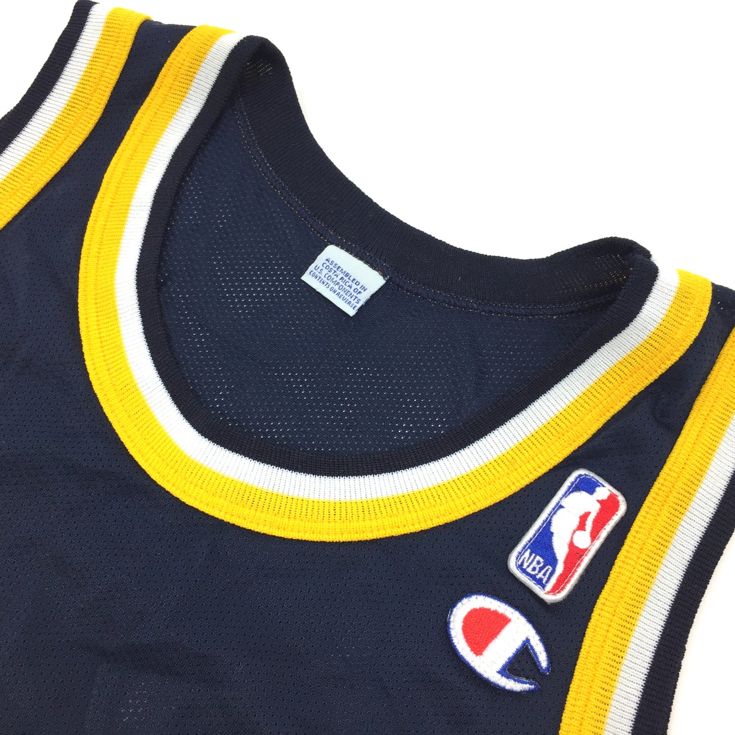 0438 Champion Vintage Indiana Pacers Miller Jersey
