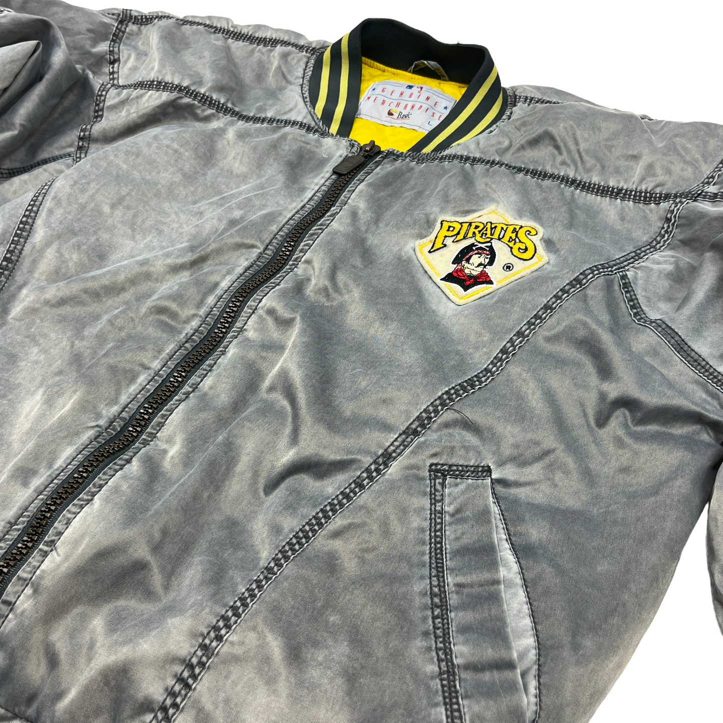 01162 Basic Pittsburgh Pirates Baseball Jacket