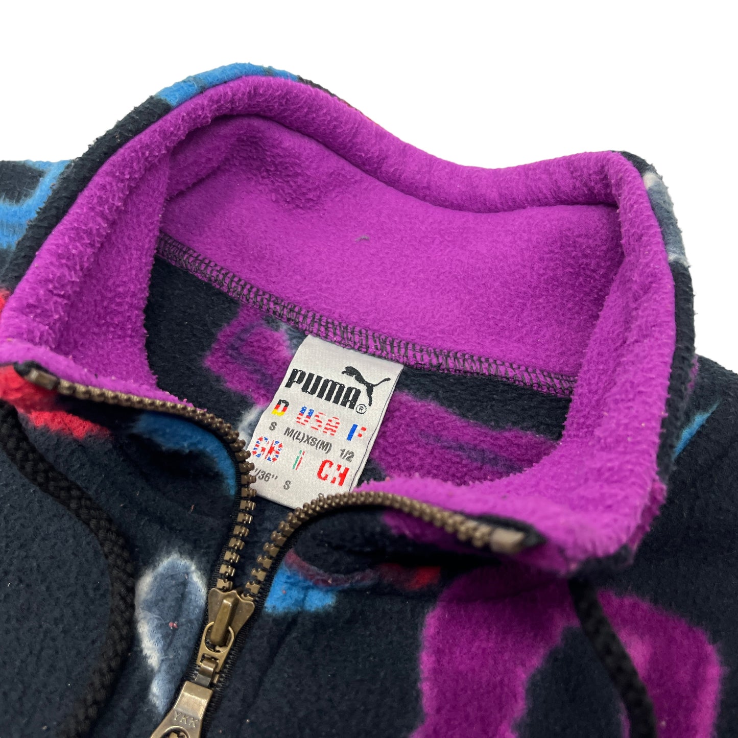 Puma Vintage 80s Fleece 1/4 Zip Sweater