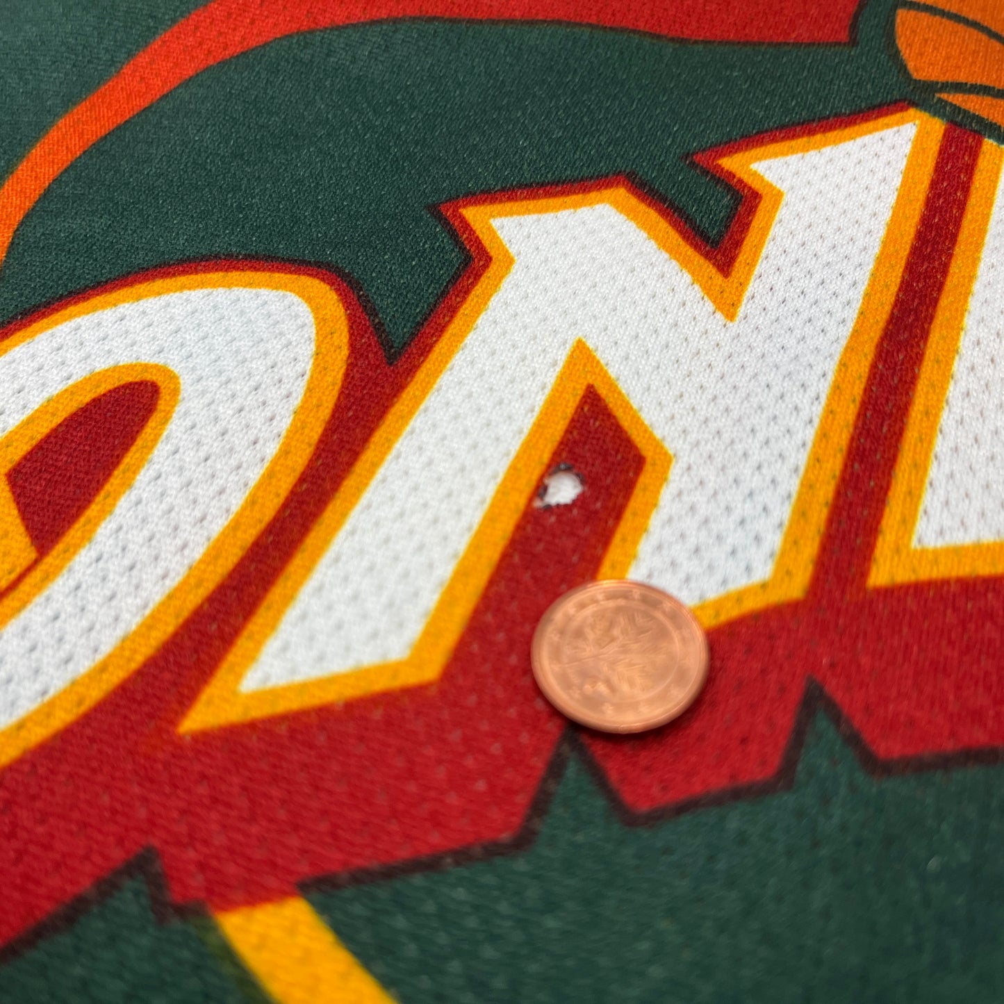 01111 Champion Seattle Super Sonics Kemp Jersey