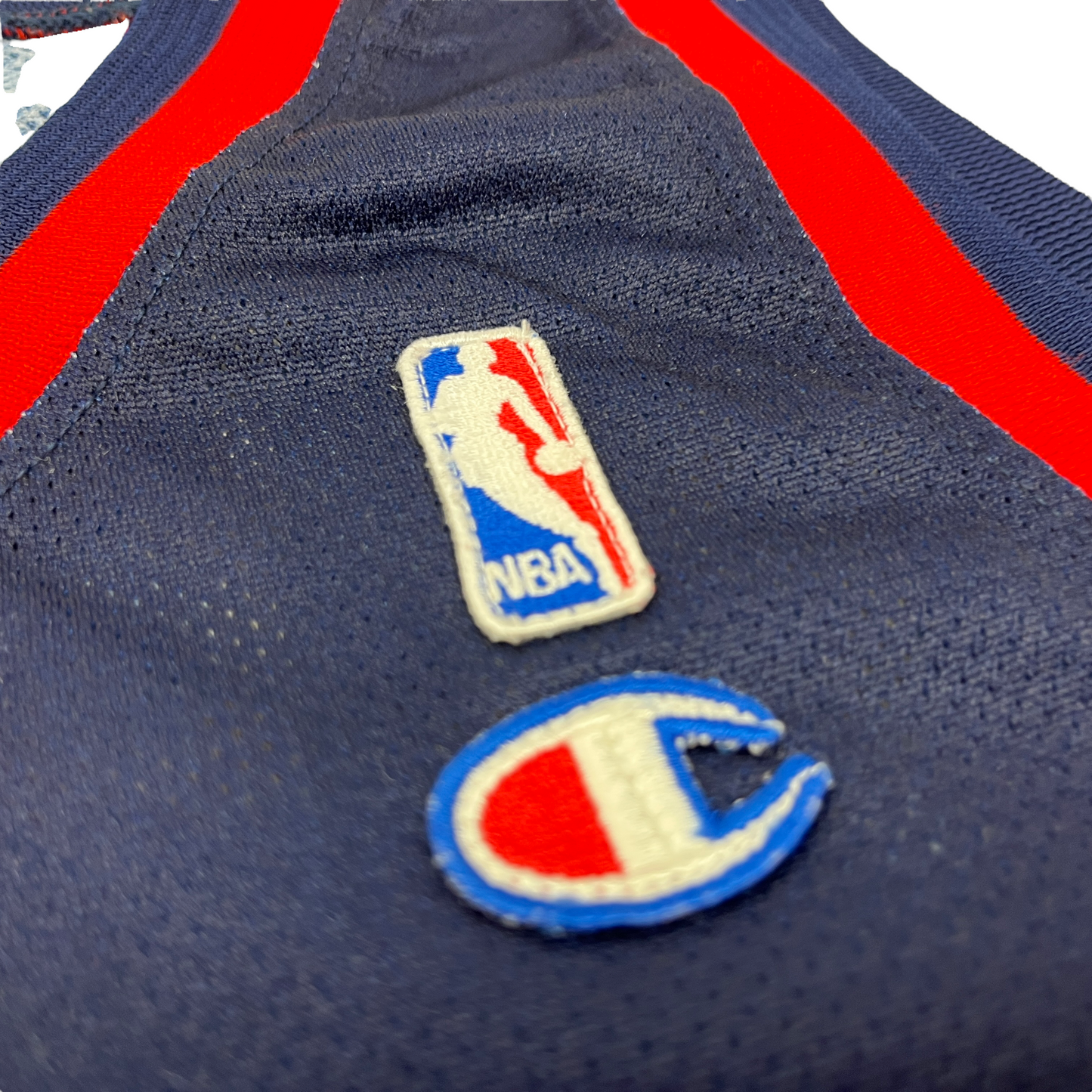 0990 Champion Vintage Golden State Warriors “Mickaël Piétrus” Jersey