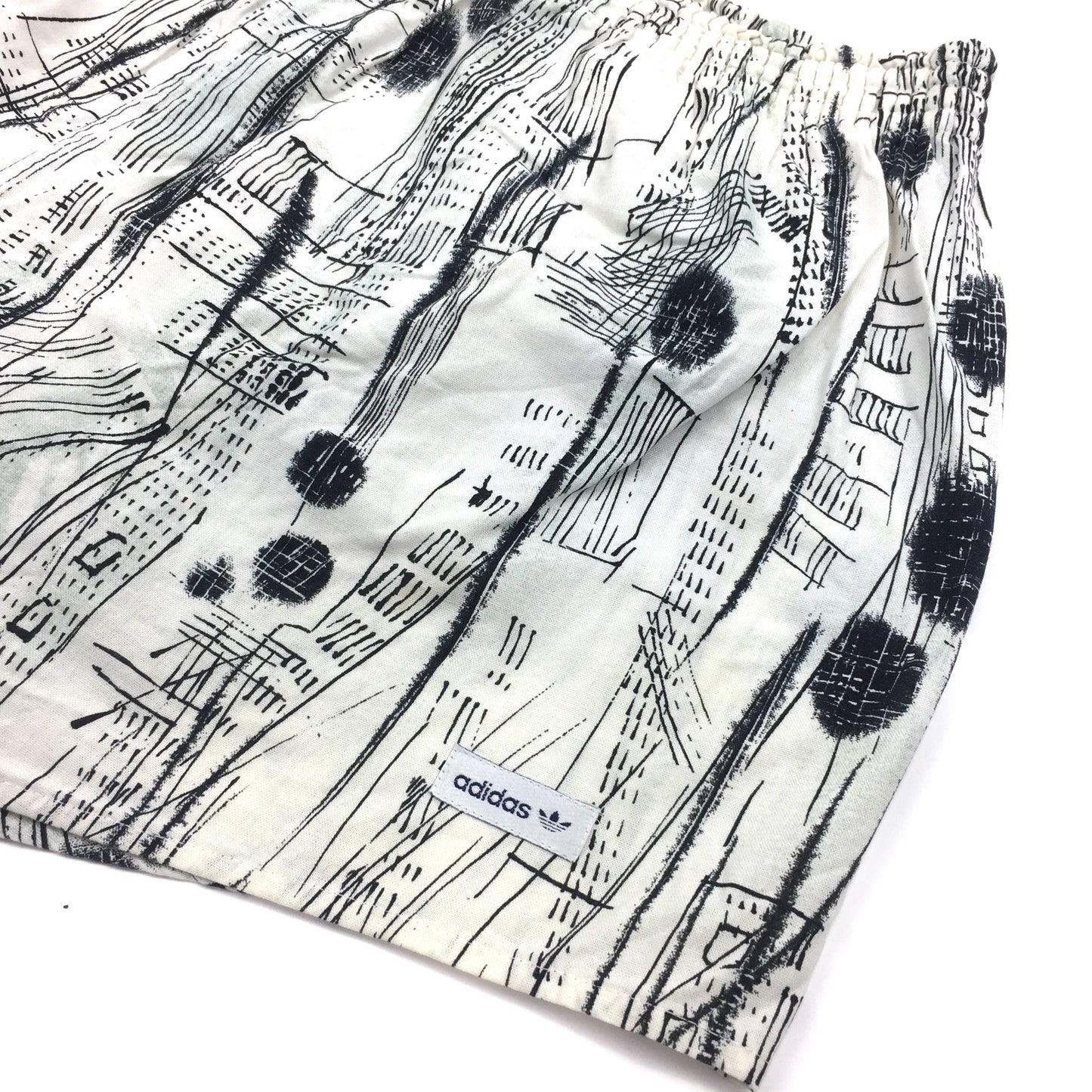 0472 Adidas Vintage 80s Swim Shorts