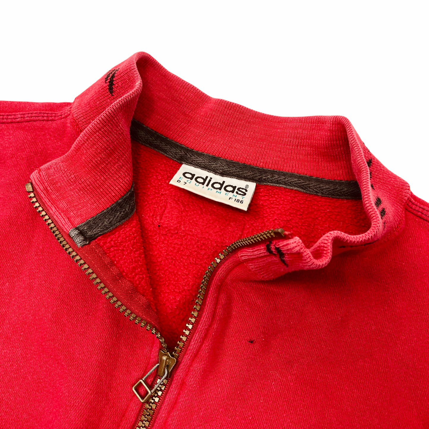 Adidas Vintage Equipment 1/2 Zip Sweater