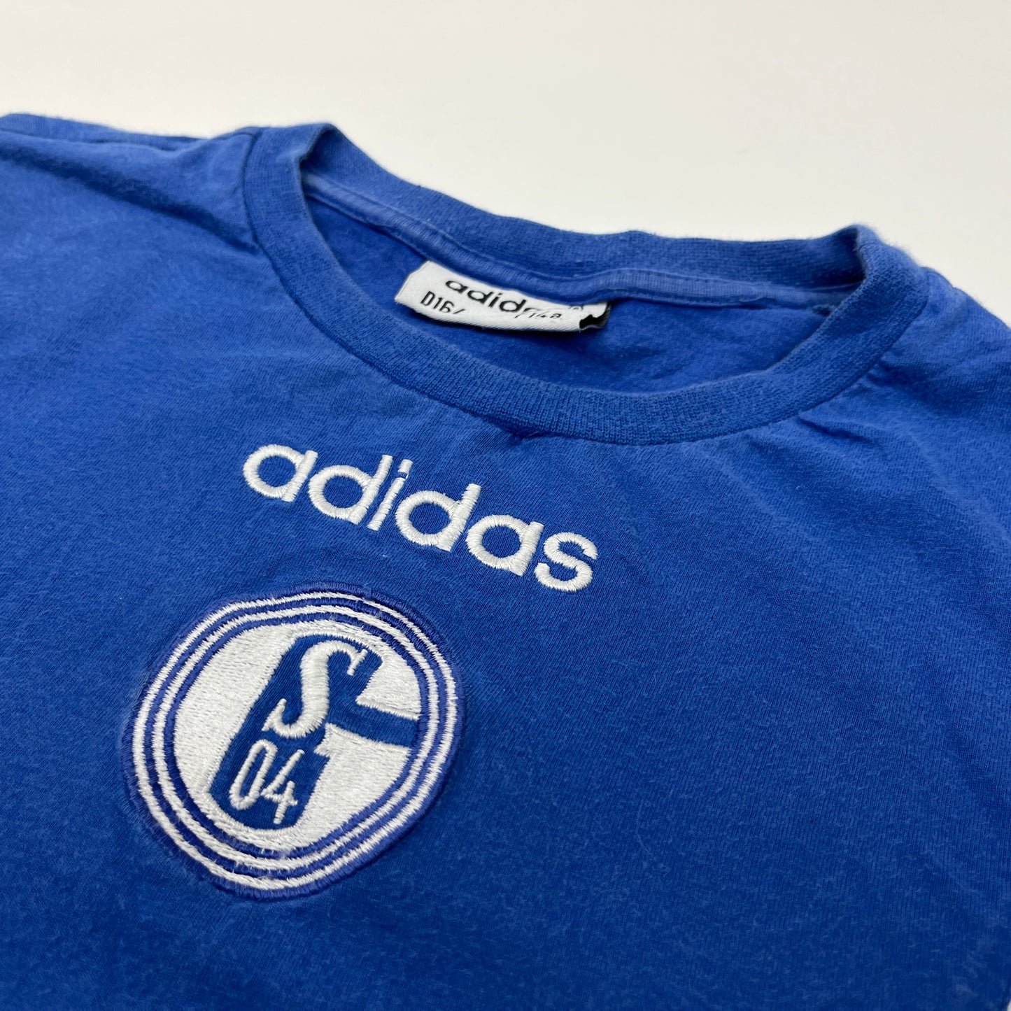 0784 Adidas Vintage Schalke 04 T-Shirt