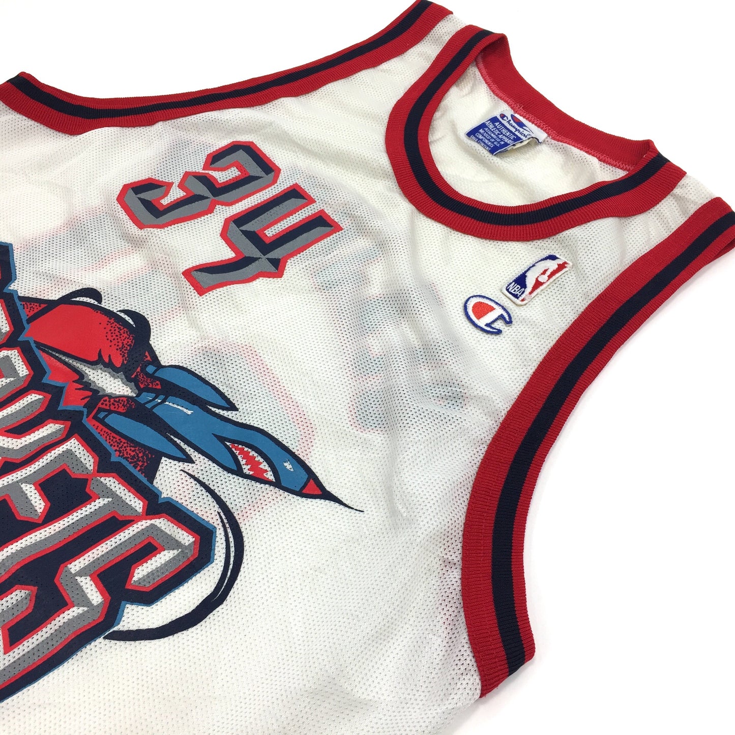 0408 Champion Vintage Houston Rockets Olajuwon Jersey