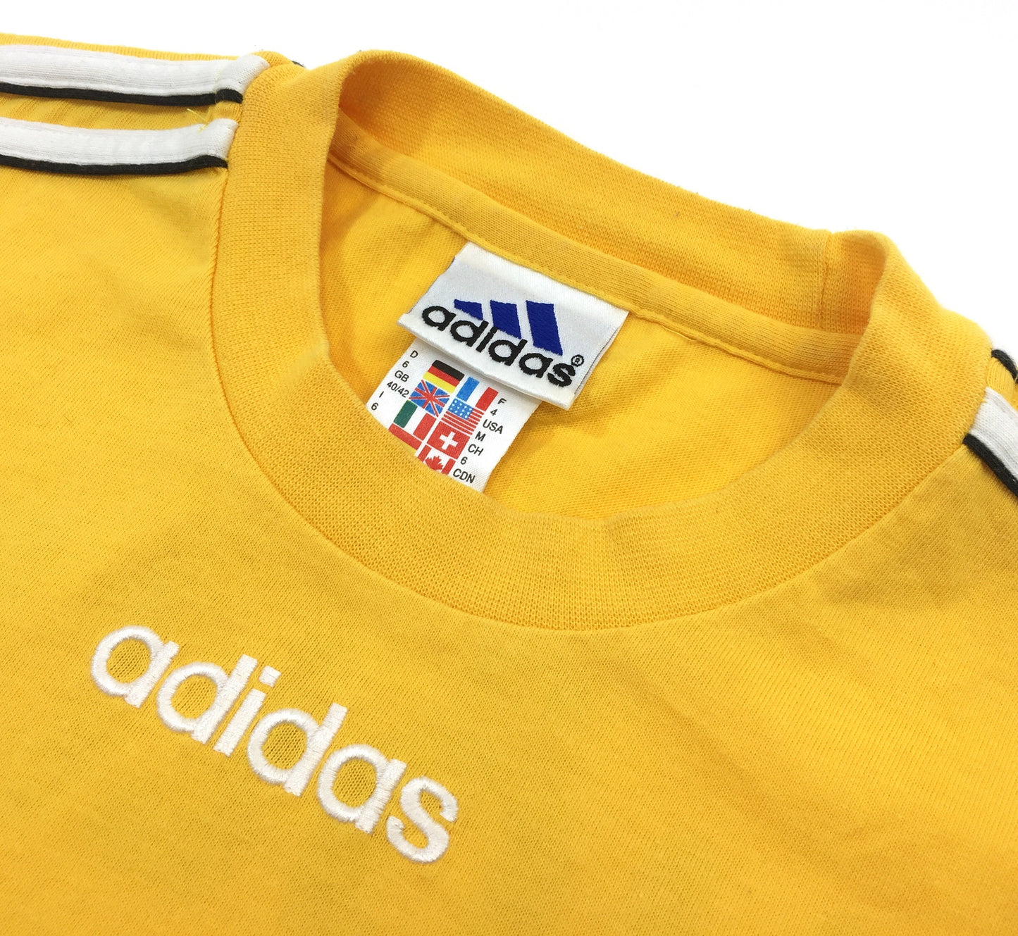 0369 Adidas Vintage 90‘s „Hölle“ T-Shirt