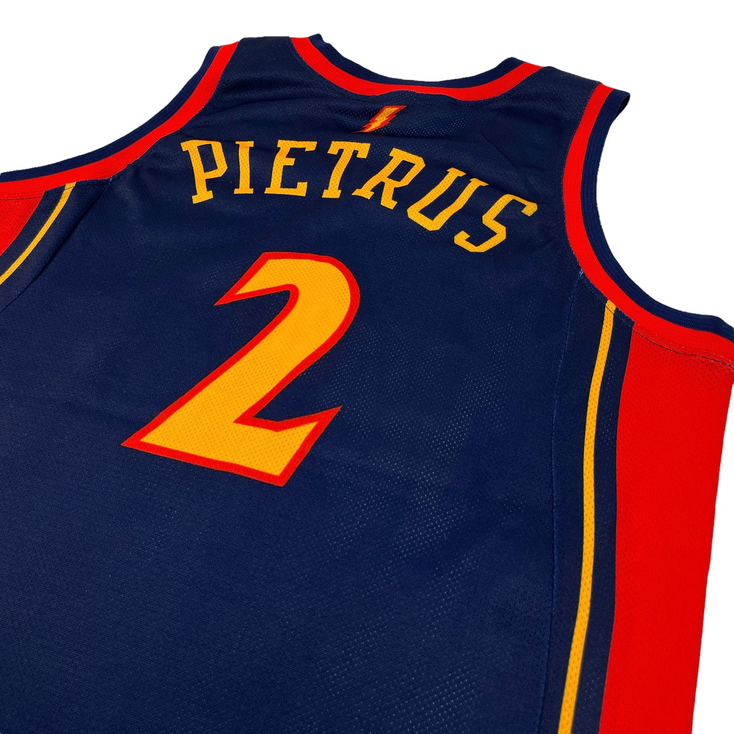 0990 Champion Vintage Golden State Warriors “Mickaël Piétrus” Jersey