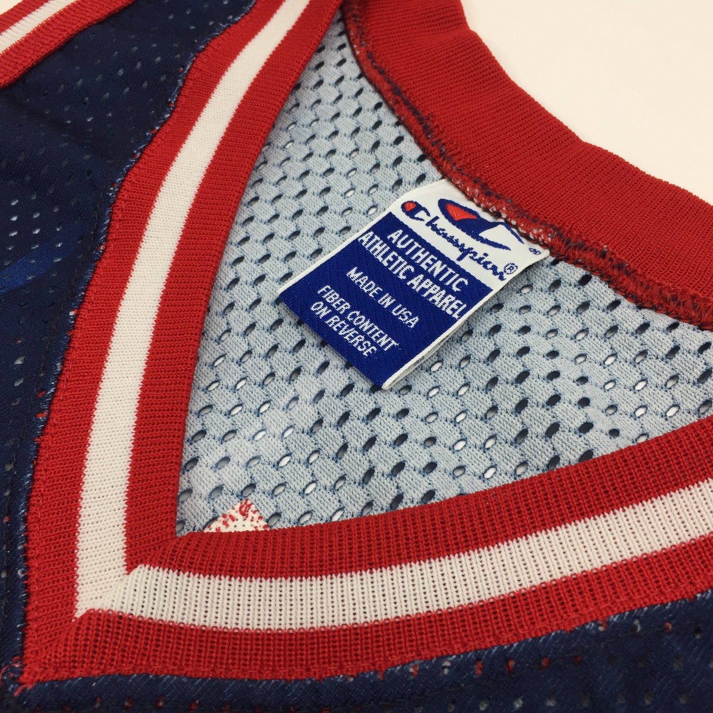 0288 Champion Vintage Houston Rockets Olajawon Jersey