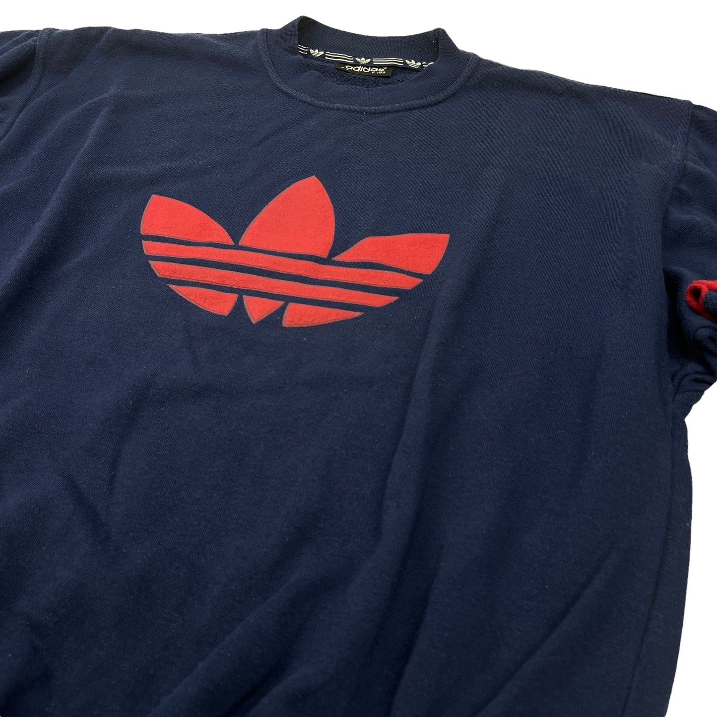 01029 Adidas Vintage 80s Trefoil Sweater